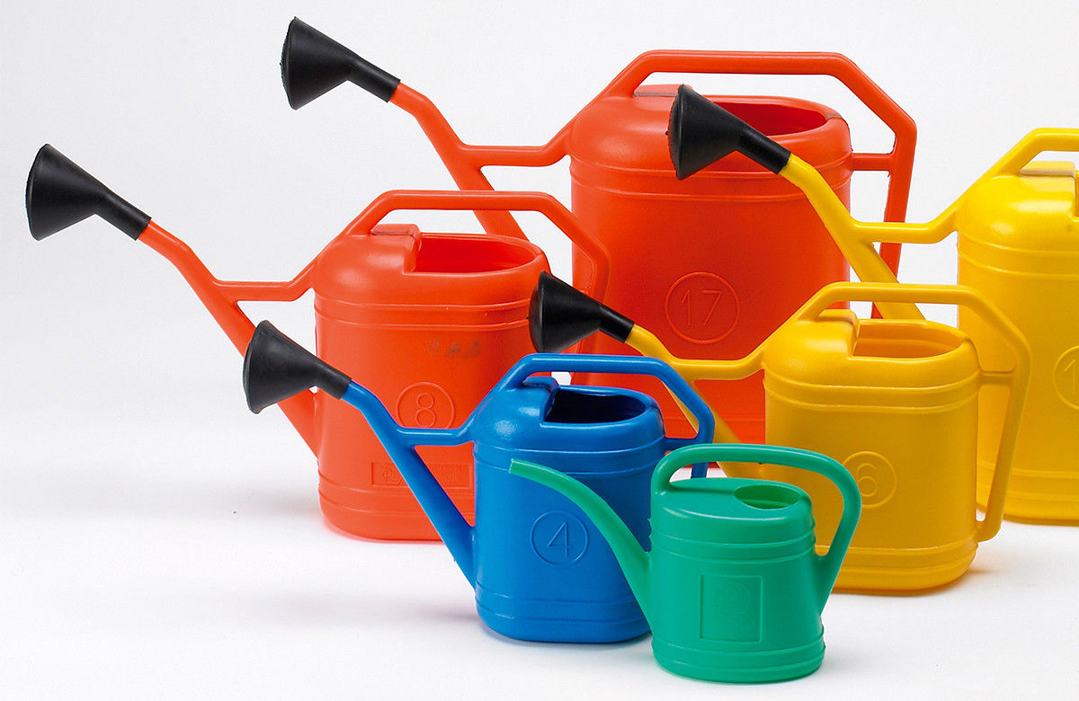 Annaffiatoio ANTIQUA In Plastica Effetto Zinco - 5 Litri - Fedele Originale Anni '50 - 5
