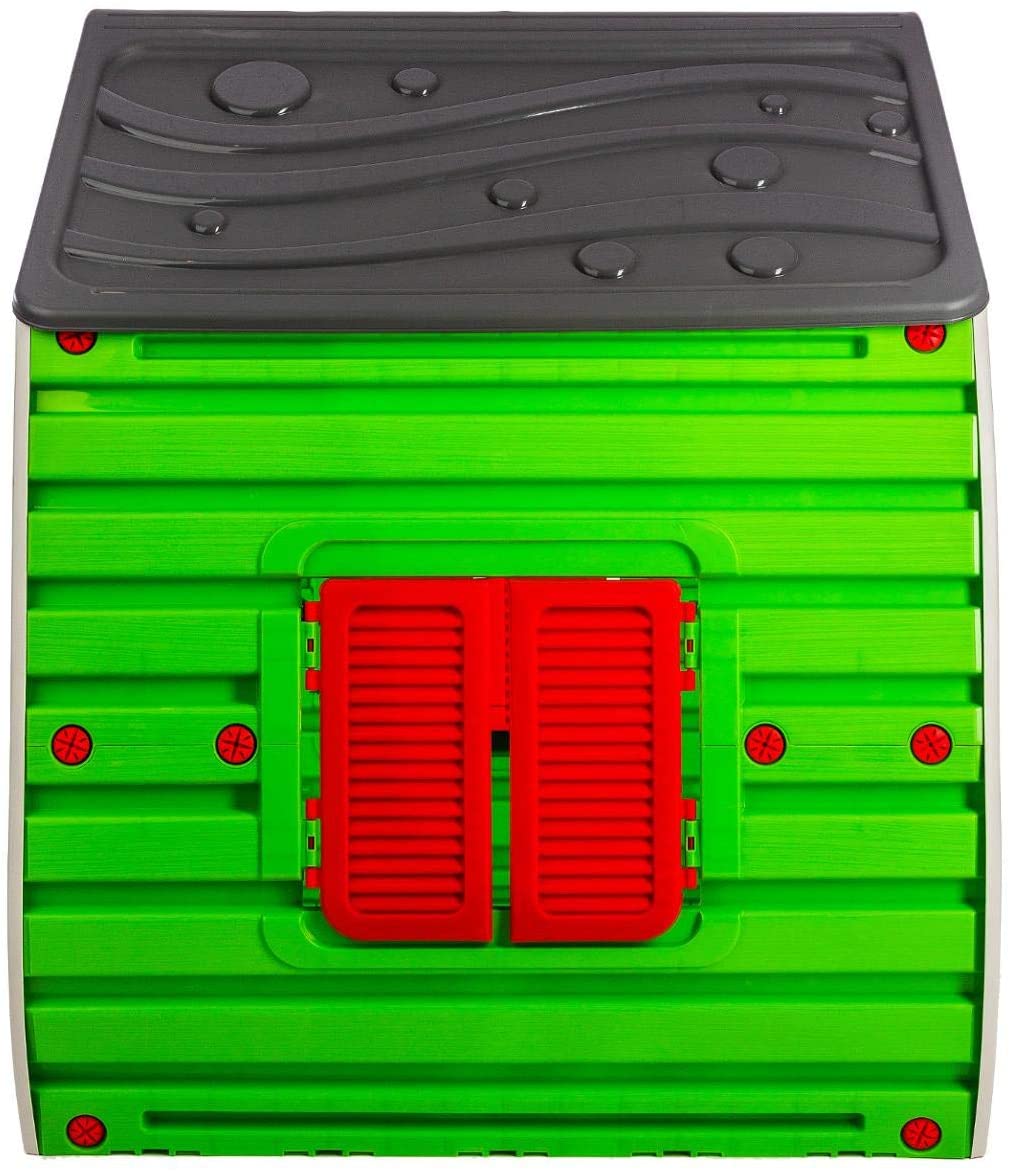 Casetta Gioco Pieghevole Per Bambini GioPlay - In PP, Senza Viti, Per Interno Ed Esterno, Dai 2 Anni - Foto 3