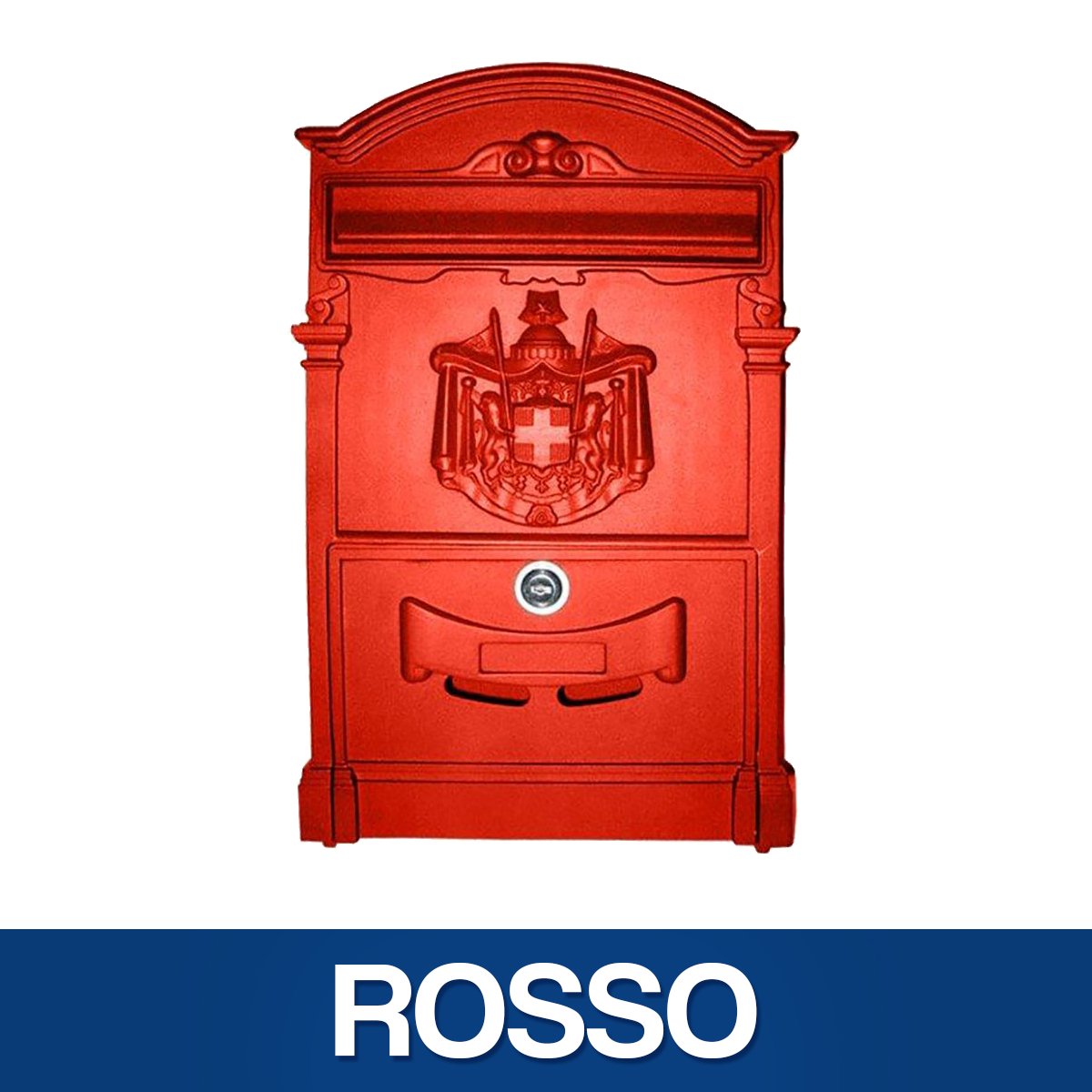 Cassetta Postale In Alluminio Classica Antica Residencia - Foto 3