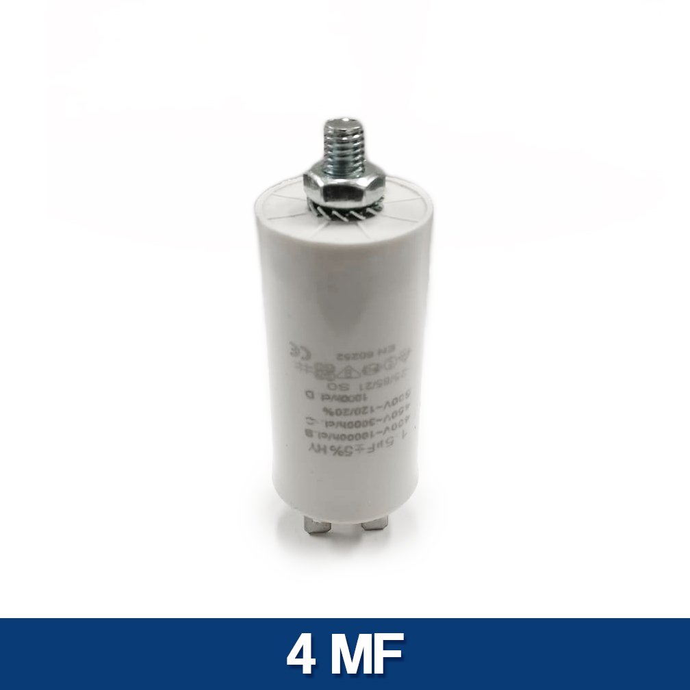 Condensatore da 18 UF mf microfarad per motori elettrici con