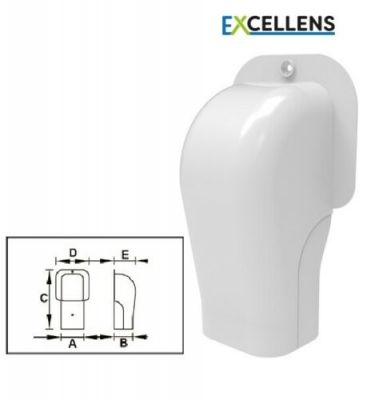 Connettori Per Canalina Climatizzatori 80 Mm – Curve, T, Angoli, Giunti, Riduzioni, In PVC, Per Installazioni Pulite E Professionali