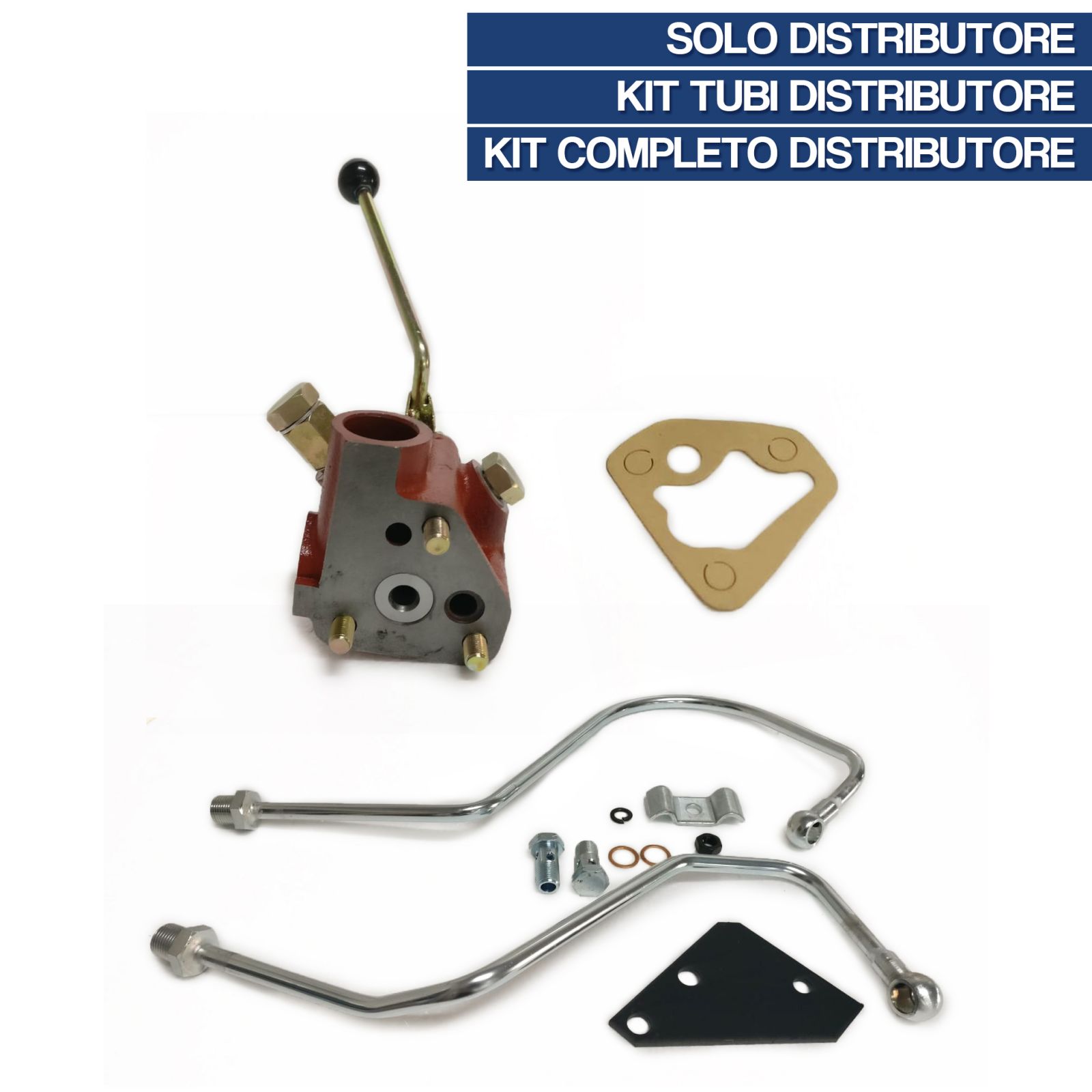Kit Tubi Distributore Idraulico Per Trattori Fiat Serie Oro - Ricambio Originale - Foto 6