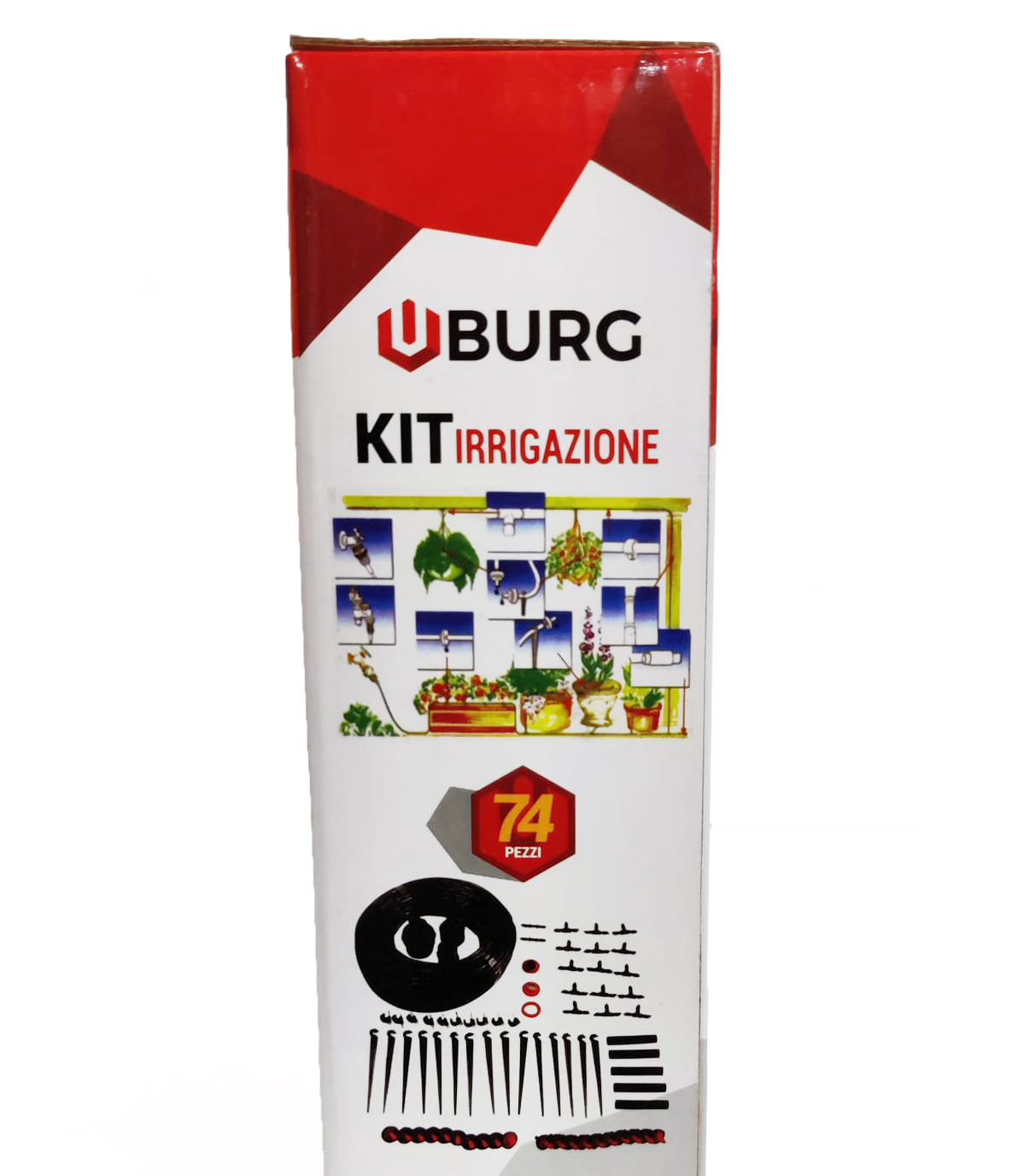 Kit Per Irrigazione a Goccia Regolabile 20 Pezzi Irrigazione a Goccia per Vasi Irrigazione Automatica Delle Piante per Balcone, Giardino, Piante da