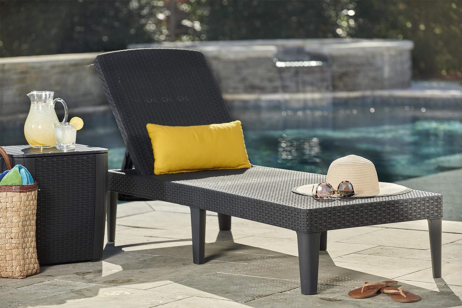 CAMA DE PLAYA TUMBONA RESELLABLE RATÁN TUMBONA JAIPUR 37033V - Imagen 17 de 23