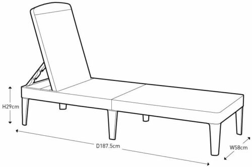 CAMA DE PLAYA TUMBONA RESELLABLE RATÁN TUMBONA JAIPUR 37033V - Imagen 13 de 23