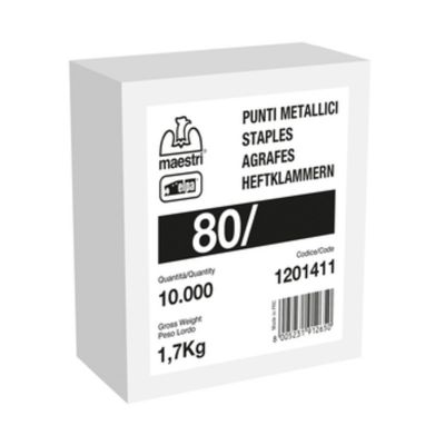 PUNTI METALLICI ZINCATI SERIE 53 6mm/8mm PER SPILLATRICE 5000PZ ROMEO PUNTI METALLICI ZINCATI SERIE 53 6mm/8mm PER SPILLATRICE 5000PZ ROMEO