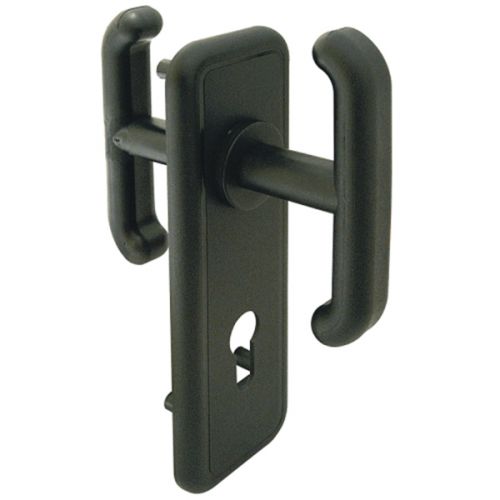 Lucchetto Per Porta In Acciaio Inox 10 Cm - Cerniera Di Sicurezza Con Viti Per Cancello, Finestra, Armadio, Gabbia Animali, Colore Nero, Resistente Alle Intemperie