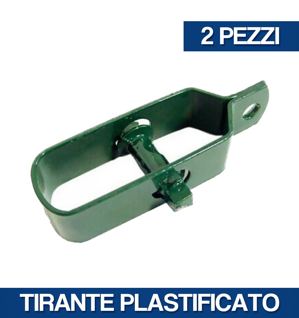 PALO PALETTO FERRO PLASTIFICATO VERDE PALETTI A T PER RECINZIONE RETE 16956V - Imagen 10 de 10