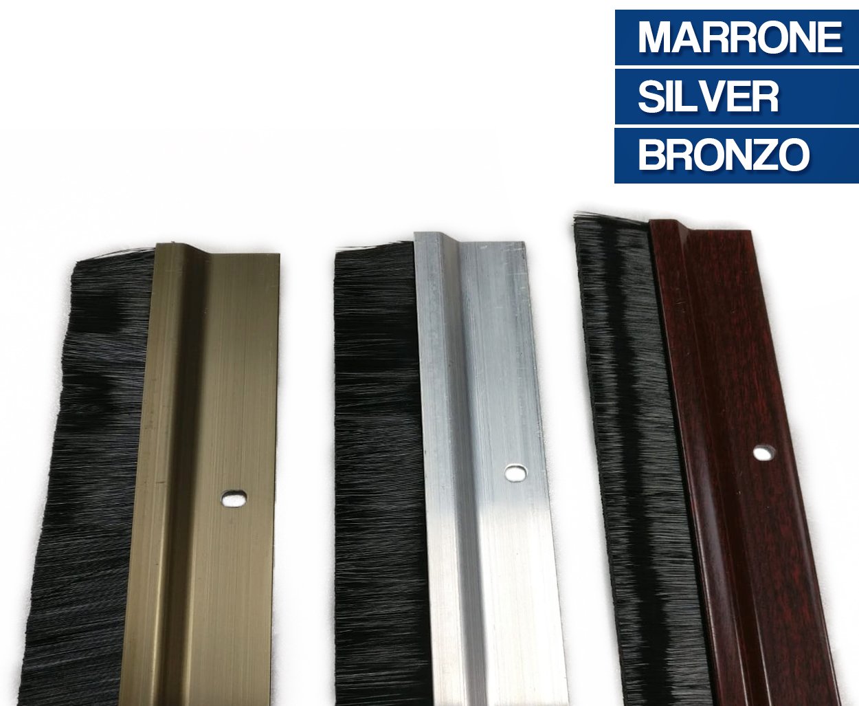 Paraspifferi Sottoporta 2 Pezzi - Tagliabili, In Cotone EPE E Pelle, Per Isolamento Da Freddo E Rumore - Foto 9