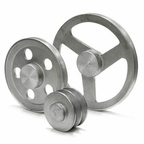 PULEGGIA IN ALLUMINIO SEZIONE A PER MOTORE ELETTRICO COMPRESSORE S/FORO 21853V - Foto 19 di 56