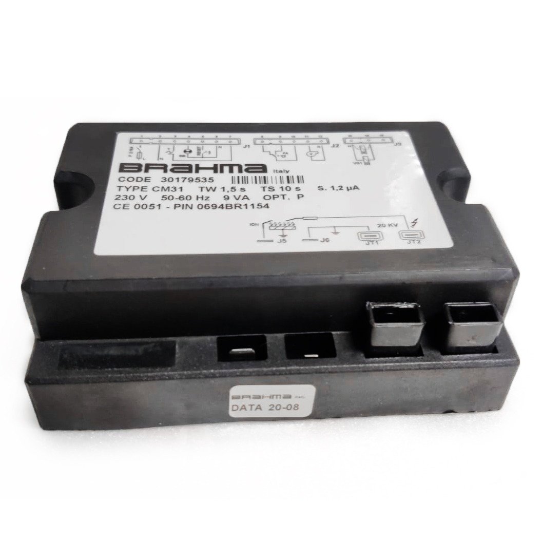 SCHEDA ELETTRONICA ACCENSIONE CALDAIA BRAHMA 30179535 CM31 TW1,5S